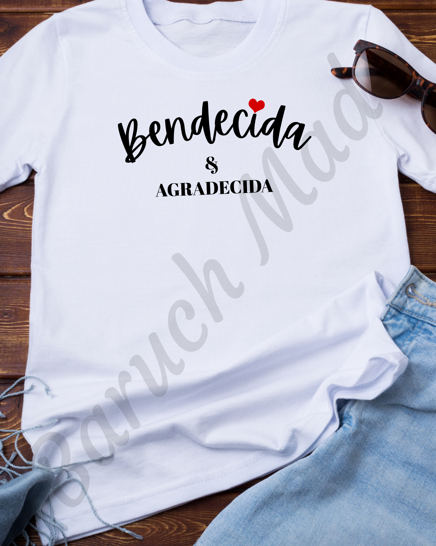Camisa - Bendecida y Agradecida