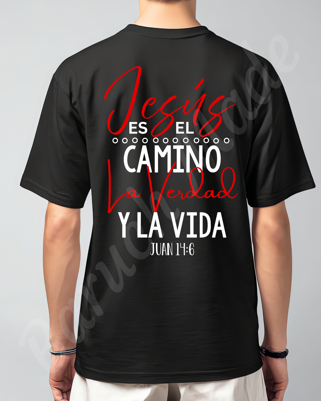 Camisa “Jesús es el Camino, la Verdad y la Vida” – Juan 14:6