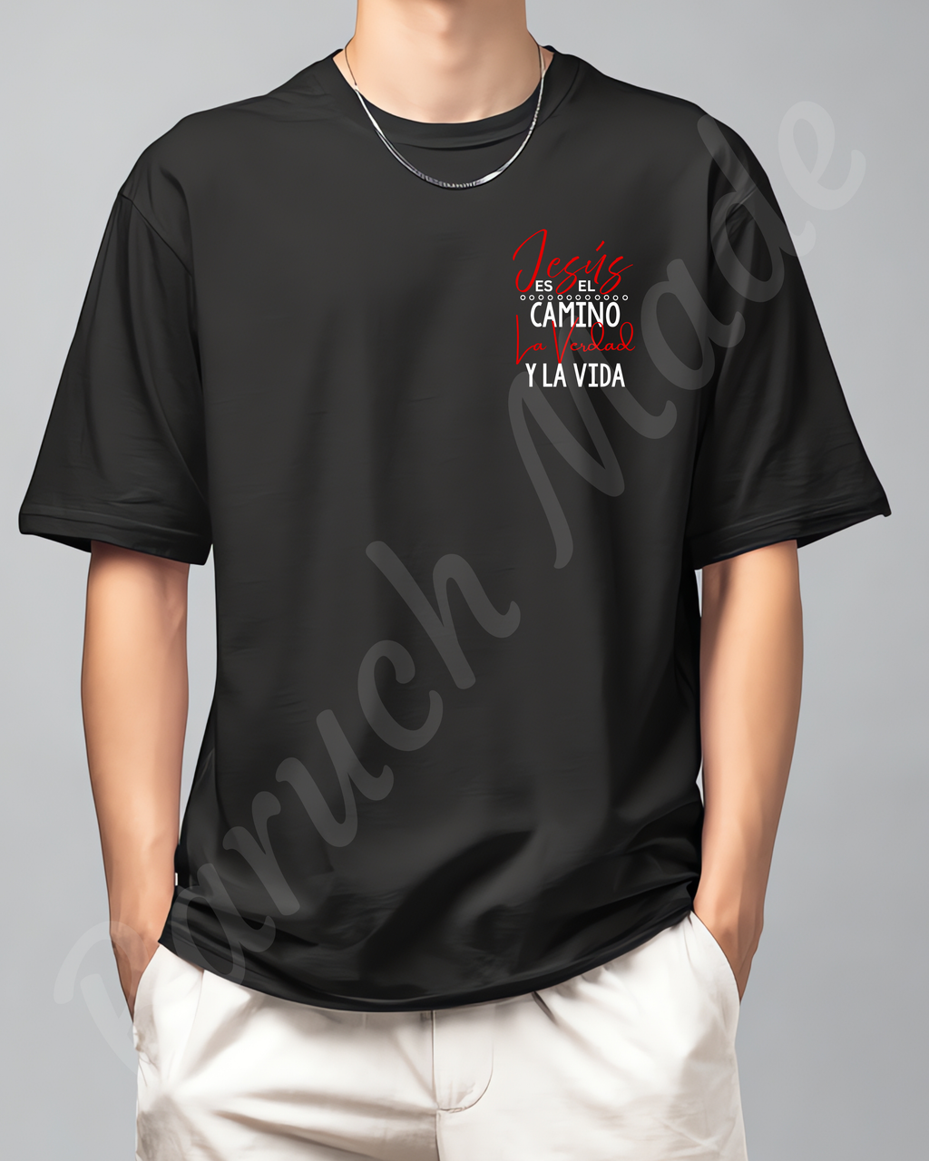 Camisa “Jesús es el Camino, la Verdad y la Vida” – Juan 14:6