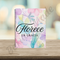 Florece en Gracia | Libreta Cristiana para Devocionales y Journaling