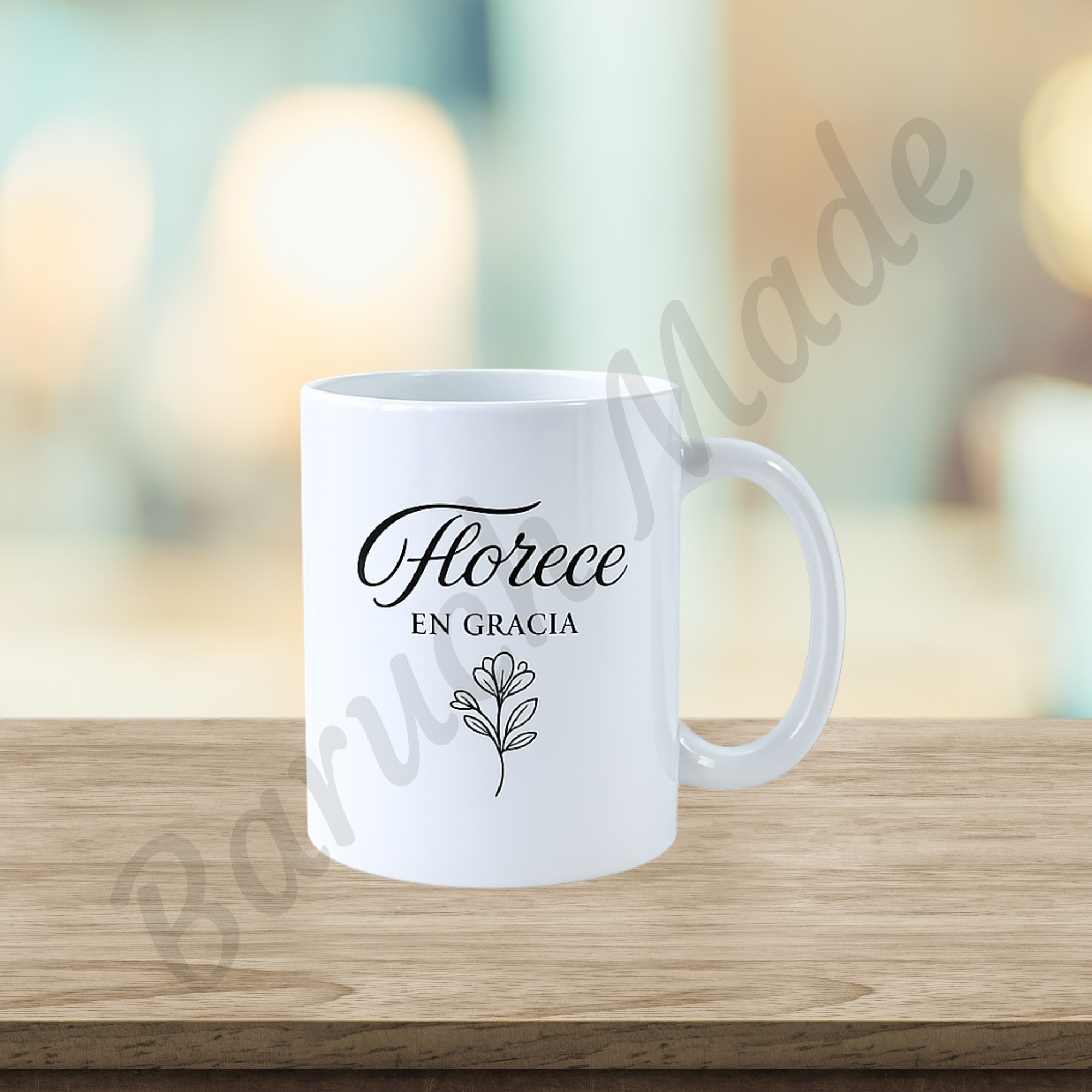 Florece en Gracia | Taza Cristiana Inspiracional