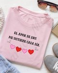 Camisa “El amor de Dios me sostiene cada día”