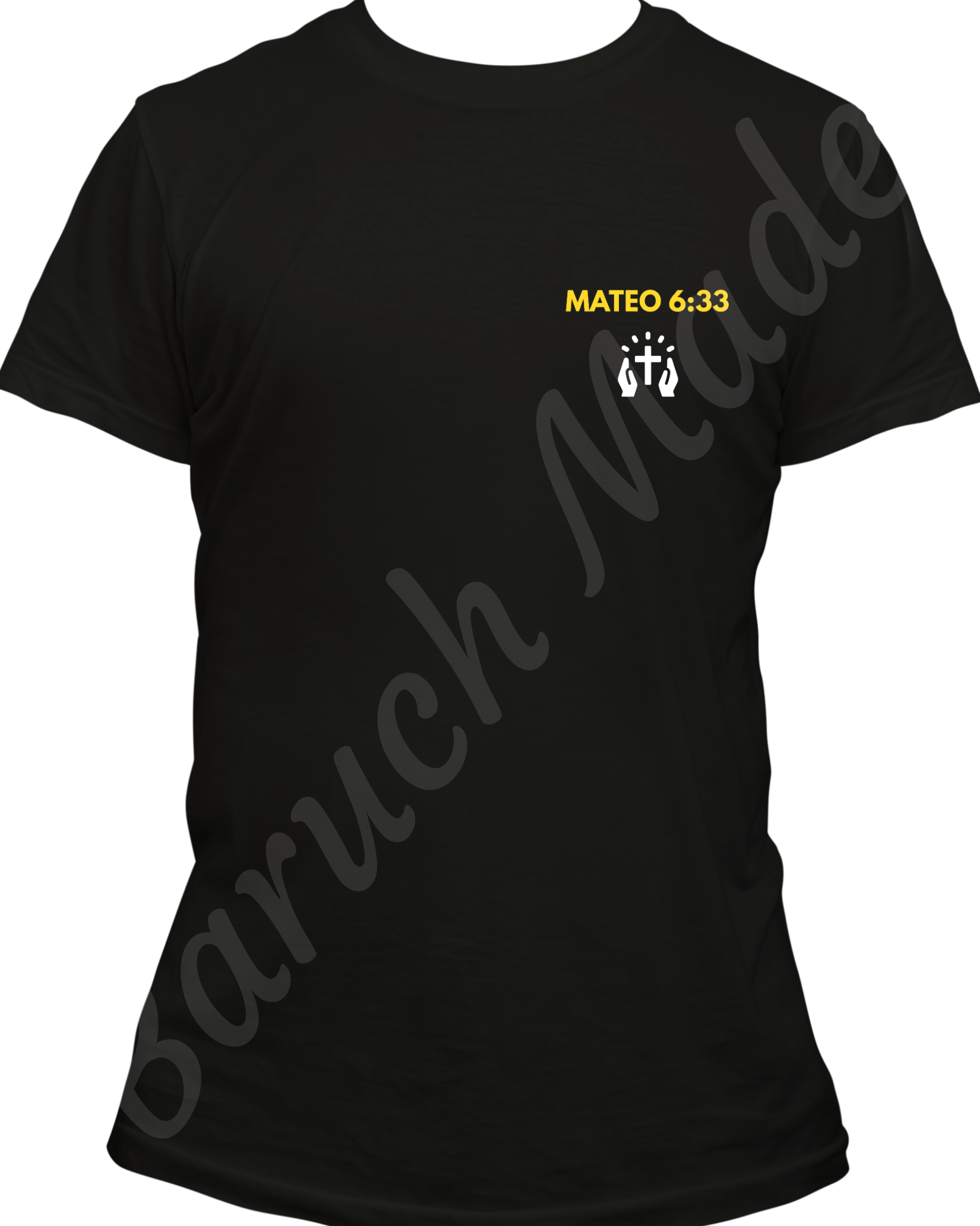Mateo 6:33 | Mas Buscad Primeramente el Reino de Dios – Camisa Cristiana Unisex