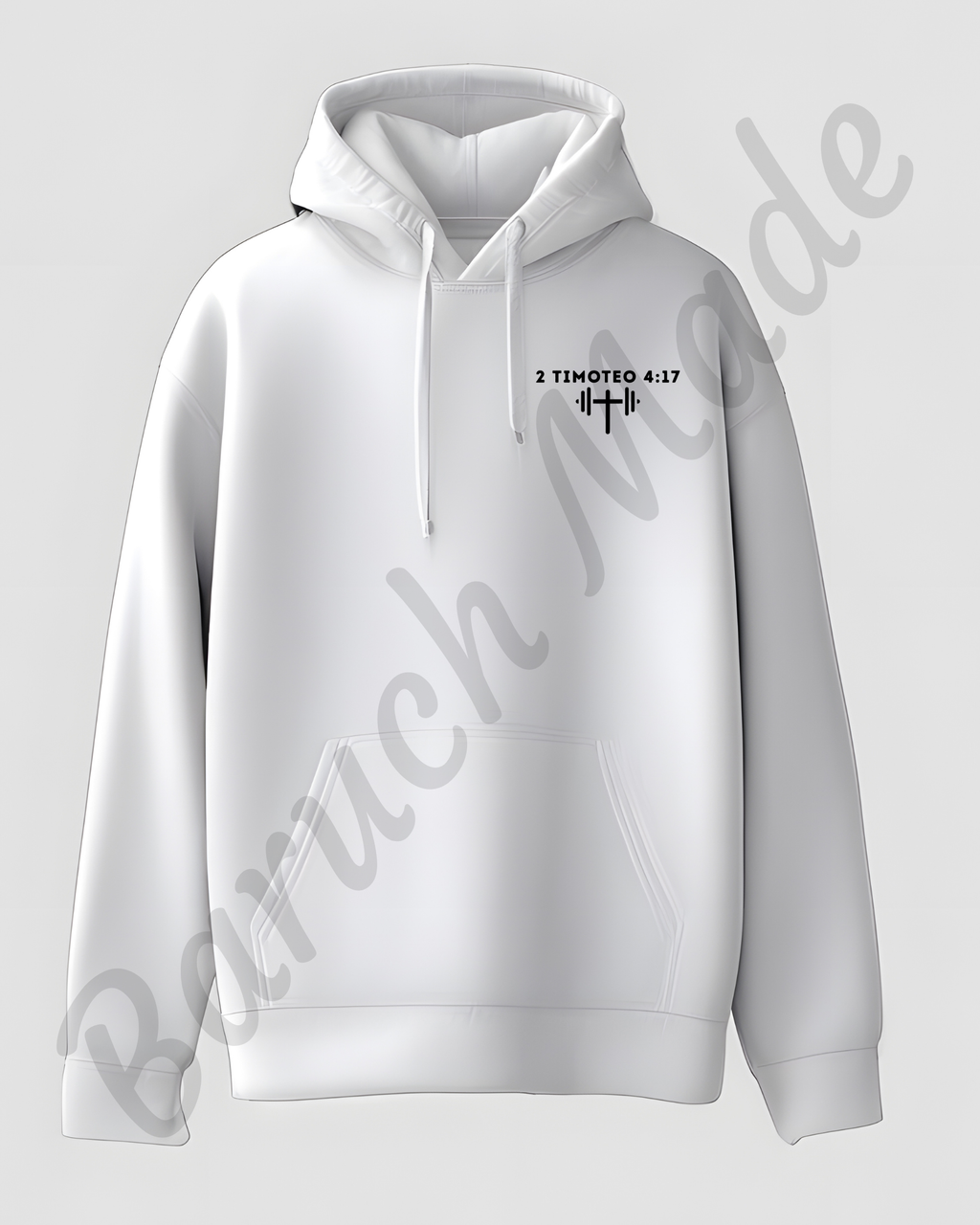 Hoodie Cristiano Unisex – “El Señor estuvo a mi lado” | 2 Timoteo 4:17