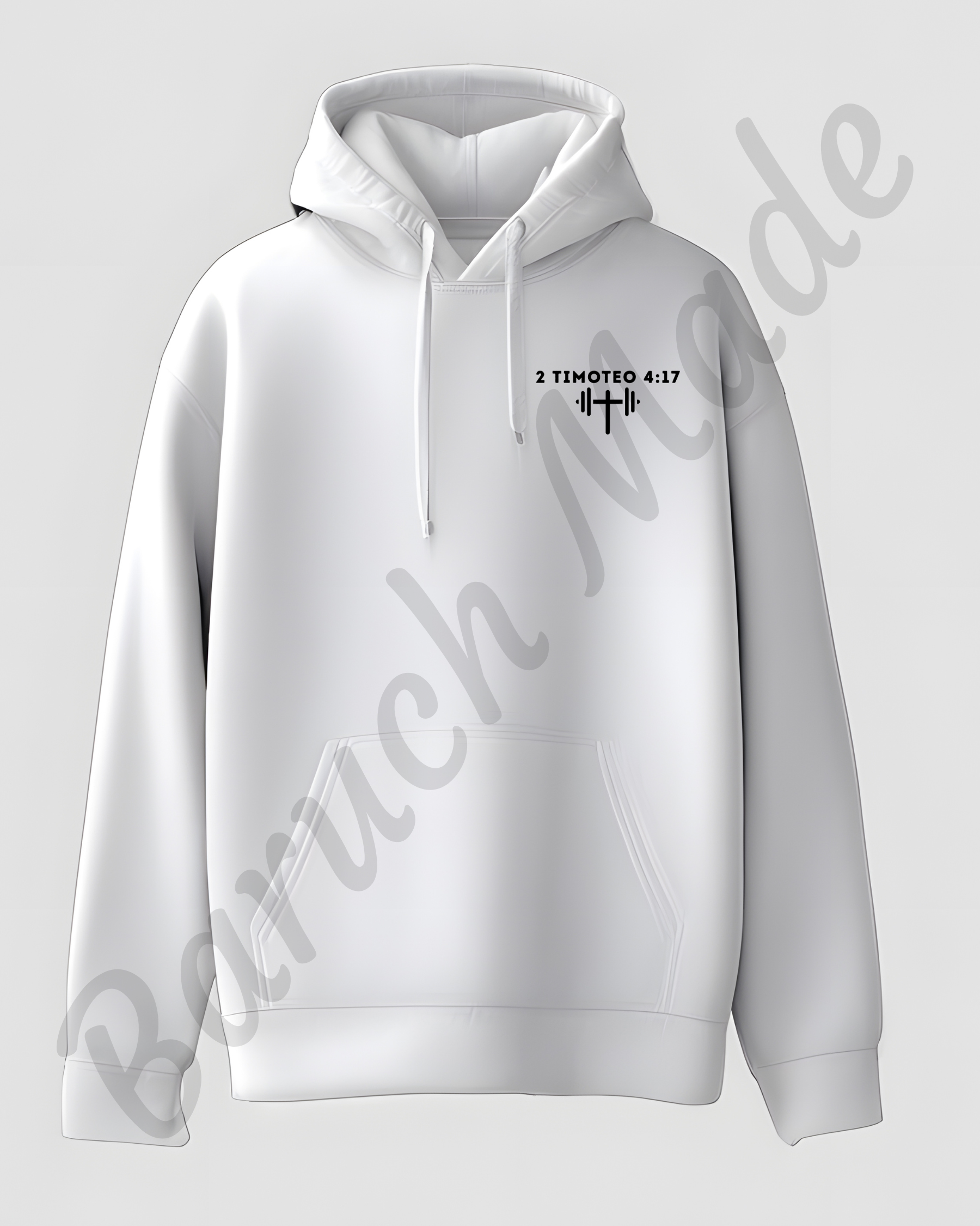 Hoodie Cristiano Unisex – “El Señor estuvo a mi lado” | 2 Timoteo 4:17